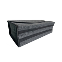 Panier de rangement en feutre doux, compressé sous vide, écologique, pour coffre de voiture