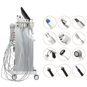 Appareil multifonctionnel de soin de la peau 12-en-1 : Hydrodermabrasion, Nettoyage en profondeur par jet d'oxygène et aspiration, Traitement des points noirs - Product Image 4