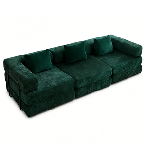 Muebles Modulares Modernos para Sala de Estar, Sofá Seccional de Tela en Caja, Sofá Nube Comprimido al Vacío para Apartamento - Product Image 1