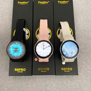 R6 Pro jam tangan pintar Android dan iOS, arloji Cerdas gelang silikon magnetik <span class=keywords><strong>Gas</strong></span> darah dan denyut jantung - Product Image 4