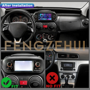 Autoradio Android 13 da 7 Pollici 2+64GB per <span class=keywords><strong>Fiat</strong></span> <span class=keywords><strong>Fiorino</strong></span> 2008-2011, CarPlay, Android Auto, GPS, WiFi, BT, SWC, 2Din, Lettore Video e Musica per Auto - Product Image 2