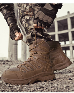 Botas Táticas de Borracha Impermeáveis para Caminhada e Escalada de Inverno para Homens - Atacado e Preço Baixo - Fabricante - Product Image 3