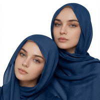 Hijab Viscose Rayon Modal Terlaris Lembut Bernapas Ramah Kulit Cetak Digital Polos Syal Muslim Fashion Wanita