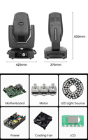 Mini Cabeza Móvil Sharpy Stagelight de 350 Vatios para Exteriores, Luz de Haz 20r para Discotecas y Fiestas de Boda