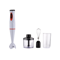 Mixeur Plongeant Portable Professionnel 400W à Double Vitesse, Facile à Nettoyer, avec Fonction Broyage, Idéal pour Usage Domestique et Hôtelier