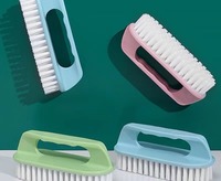 Nettoyeur de chaussures brosse à linge brosse robuste pour nettoyer la brosse de polissage de chaussures de douche