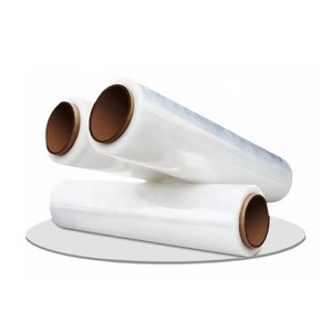 Hand Use Stretch Film Polyethylene Pallet Packing <b>Shrink</b> Wrap Film Shipping Clear <b>Plastic</b> 18" 1500 Ft Transparent Customization - Product Image 4