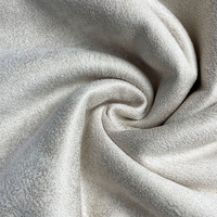 Hochwertiger 100% Polyester gestricktes weiches Kunstpelz Luxus bronzt Wildleder geflochtenes Mink Fox Stoff für Kleidung bequem