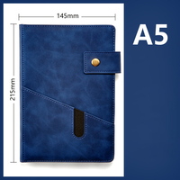 Carnet de notes avec stylo, carnet en cuir relié rigide personnalisé A5 pour hommes et femmes, 200 pages, papier épais 80 GSM