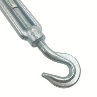 Tendeur de câble Tendeur de câble Tendeur de corde à oeil en acier inoxydable Crochet à corps ouvert Tendeur d'oeil