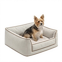 Coussin pour chien et chat, épais, chaud pour l'hiver, universel quatre saisons, lavable, résistant aux morsures, respirant, pour usage intérieur, petit/moyen/grand.