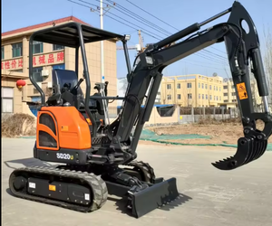Mini Excavadora SD20U en Oferta, Excavadora de Orugas con Gran Potencia y Precio Económico - Product Image 2