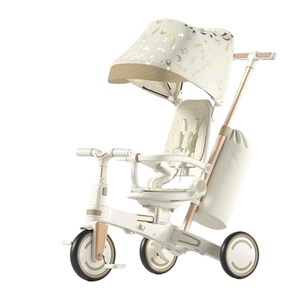 Poussette <span class=keywords><strong>Tricycle</strong></span> Pliable 4-en-1 en Plastique pour Bébé, Prix Fabricant, pour Enfants de <span class=keywords><strong>10</strong></span> <span class=keywords><strong>Mois</strong></span> à 6 Ans - Product Image 1