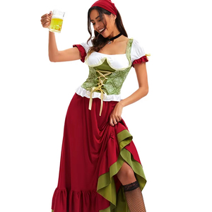 Halloween Bar Ding <span class=keywords><strong>Dong</strong></span> Travail Allemagne Bière Femmes Performance Costumes - Product Image 1