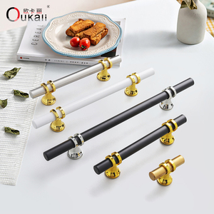 Oukali Premium 96mm Stainless Steel <strong>Door</strong> Handle China's Furniture <strong>Knobs</strong> Alloy Material for Household Use Made in China - Product Image 1
