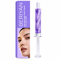 Crème Visage en Seringue OEM ODM Marque Privée au Rétinol, Vitamine C et Acide Hyaluronique 10ml – Crème Anti-Âge Éclaircissante Anti-Taches pour Salons de Beauté