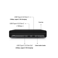 Emballage d'origine Ordinateur commercial Hps 600G9DM Mini ordinateur de bureau avec I3 12e I3-12100T 8G RAM 512G SSD