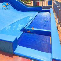 Offre Spéciale NOUVEAU Simulateur de surf Flowrider adulte Planche de surf en PVC et fibre de verre pour parcs aquatiques intérieurs et extérieurs pour les centres de villégiature