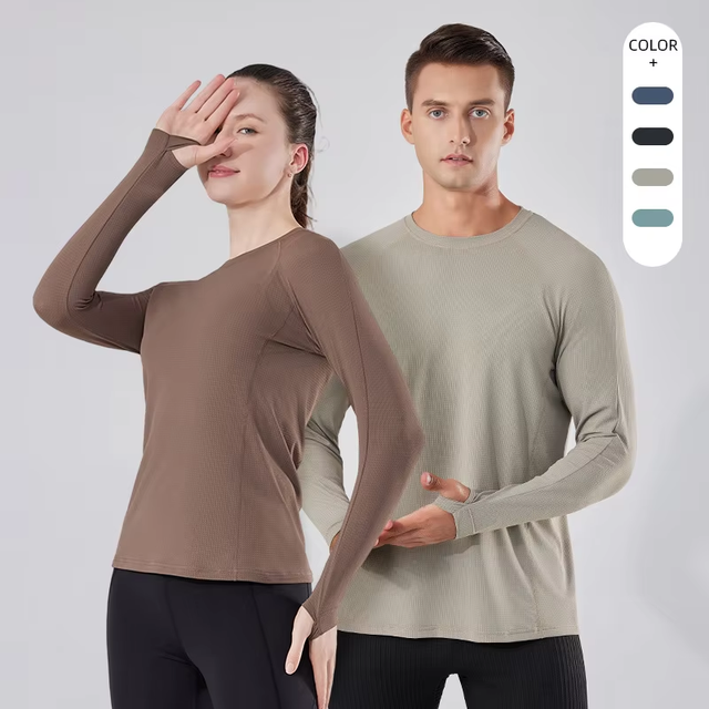 Unisex Long Sleeve T-Shirt Long Sleeve Shirts for Men Quick Dry Moisture Wicking Mens Long Sleeve Tee Shirts Workout T Shirts