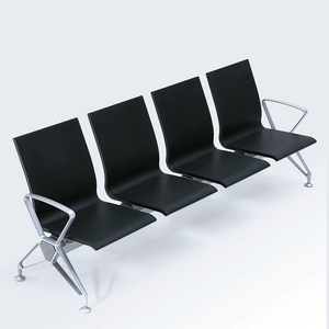 Silla de espera robusta para espacios públicos, banco de recepción comercial para aeropuerto, estación de metro, hospital - Product Image 5