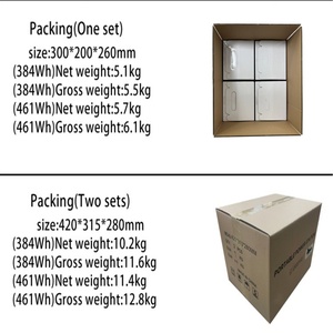 Ngoài trời công suất lớn di động cung cấp trọng lượng nhẹ <span class=keywords><strong>220V</strong></span> khẩn cấp cao năng lượng mặt trời bảng điều khiển MPPT tinh khiết Sine Wave chì-axit - Product Image 2