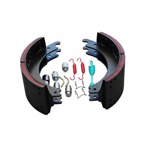 Plaquettes <span class=keywords><strong>de</strong></span> frein pour camion poids lourd 23k, modèle américain 4707 4709 4515, avec kit <span class=keywords><strong>de</strong></span> ressorts <span class=keywords><strong>de</strong></span> réparation et quincaillerie, prix usine - Product Image 6