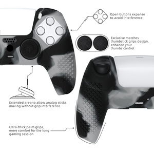 Funda Protectora de Silicona Antideslizante para Control de PS5 Playstation 5 <span class=keywords><strong>DualSense</strong></span> Inalámbrico - Product Image 3