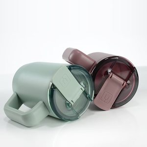 QX Wholesale 15oz stainless steel mug with portable office handle and car cup Custom logo available - Product Image 5