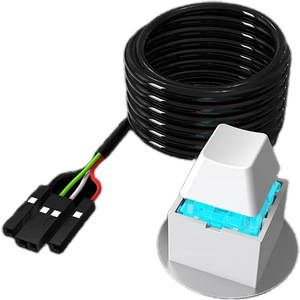 Interruptor Magnético para Computadora de Escritorio, Mini Interruptor de Alimentación Externo con Cable de Extensión, 1 Millón de Clics de Vida Útil, Sensación Nítida al Presionar - Product Image 2