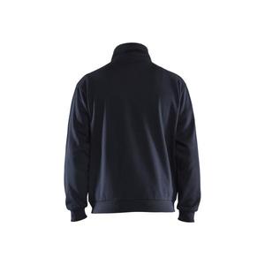 BLAKLADER - 358711698600XS Sudadera media cremallera Azul marino oscuro-EAN 7330509834305 WORK HOODIES - Product Image 2