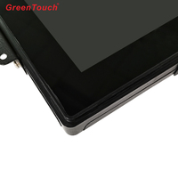 Moniteur tactile à cadre ouvert de 23,8 pouces, certifié CB, écran tactile capacitif PCAP 10 points, montage VESA, design fin pour la libre-service