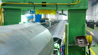 Nouvelle machine automatique 2026 pour la fabrication de poteaux d'éclairage public de grand diamètre pour gros tuyaux en acier