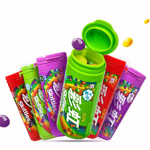 Caramelos Skittles Frutales y Dulces al por Mayor en Paquete de Botella de 30g, Grageas de Colores con Sabor a Fruta, Bombones Mexicanos - Product Image 5