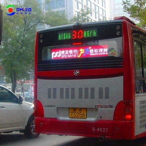 <span class=keywords><strong>Bus</strong></span> À Impériale Polychrome Extérieur P5P6P8 LED Affichage Sous-Titers Défilement Écran Vidéo Pour signe Publicitaire - Product Image 4