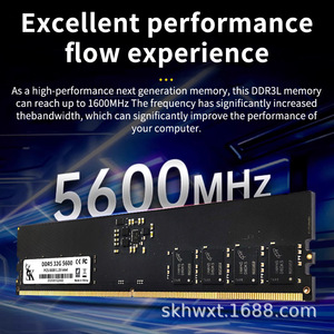 Módulo de Memoria DDR5 para PC de Escritorio, 5600MHz, 32GB, ECC, RAM para Juegos, Dimensiones 133.35x30.75x3.37mm, para Actualizaciones de PC - Product Image 4