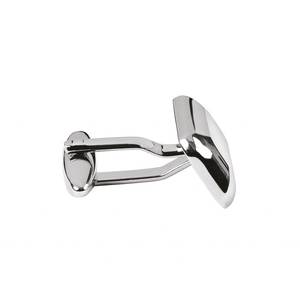 Gemelli Rettangolari in Argento 12x19 mm Finitura Lucida per Abbigliamento Formale - Product Image 2