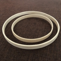 Aro de Bambú de Madera Sin Terminar de 8, 10, 13, 15, 18, 20.5, 23 y 26 cm, Aro Circular para Manualidades, Aro para Atrapasueños, Aro Redondo para Macramé