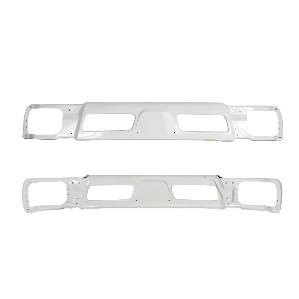 GELING high quality car accesseries White Electroplated Iron Material Car Front Bumper For Mitsubishi Canter 2012