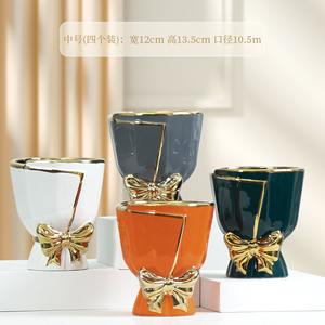 Macetas <span class=keywords><strong>de</strong></span> Cerámica con Forma <span class=keywords><strong>de</strong></span> Ramo, Doradas, para Decoración <span class=keywords><strong>de</strong></span> Interiores, para Plantas, Flores, <span class=keywords><strong>Suculentas</strong></span> <span class=keywords><strong>y</strong></span> <span class=keywords><strong>Cactus</strong></span>, Venta al por Mayor para <span class=keywords><strong>Proveedores</strong></span> <span class=keywords><strong>de</strong></span> Jardinería - Product Image 6