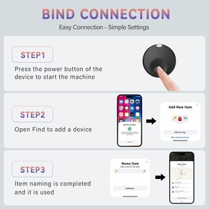 MFi MFi sertifikalı benim etiketi bulmak için akıllı hava izci bulucu araba bagaj anahtar & bulucu Mini Anti kayıp Alarm için Apple - Product Image 6