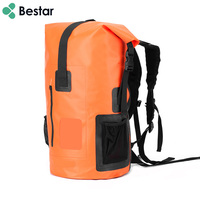 Sac à dos de voyage professionnel imperméable pour l'aventure, sac étanche grande capacité personnalisé pour l'extérieur avec fermeture éclair pour l'escalade, le camping et la randonnée