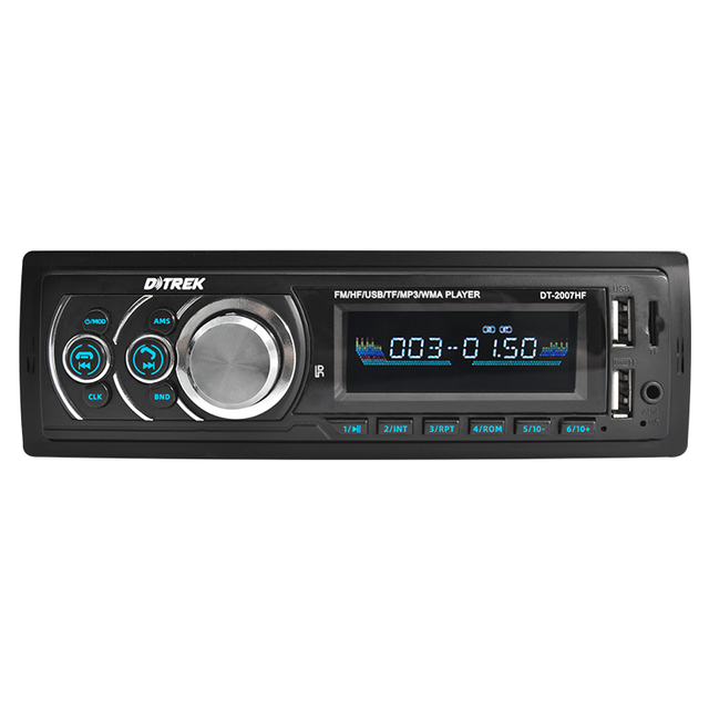 High Quality 1 Din Fixed Panel USB Car Audio Mp3 Player Car Speaker System with Hand- Free Call Function