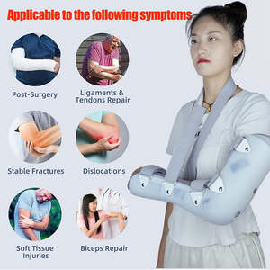 Grosir penyangga siku ortopedi penopang lengan medis penjepit siku tetap nyaman untuk fraktur - Product Image 5