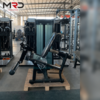 Machine à extensions de jambes professionnelle double fonction pour entraînement de force des jambes, équipement de gym à charge par plaques