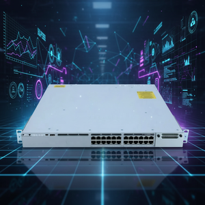 Commutateur d'entreprise <span class=keywords><strong>C9200</strong></span>-48PB-E Original Neuf 9200 48 Ports Full PoE+ Network Essentials/Network Advantage <span class=keywords><strong>C9200</strong></span>-48PB-A - Product Image 1