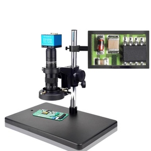 GP-660V GP-680V 4K haute définition à fort grossissement USB HD caméra CCD Microscope électronique avec affichage vidéo numérique - Product Image 5