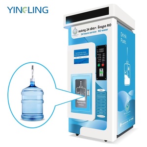 Máquina expendedora <span class=keywords><strong>de</strong></span> agua al aire libre Filtración <span class=keywords><strong>de</strong></span> ósmosis inversa Tarjeta <span class=keywords><strong>DE</strong></span> <span class=keywords><strong>CRÉDITO</strong></span> completamente automática/Moneda/Token 224L Capacidad Agua cruda - Product Image 1