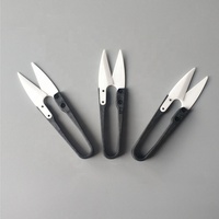Ciseaux en céramique antistatiques en forme de U, non conducteurs, isolation de sécurité pour la découpe de câbles de batterie, kit d'outils de taille de bonsaï