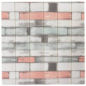 Wood Grain Soft Pack Anti Collision <b>Wall</b> <b>Covering</b> 3D Stereoscopic <b>Wall</b> Sticker Self Adhesive Wainscoting Background Wallpaper - Product Image 4