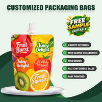 Sachets Doypack avec bec verseur, qualité alimentaire, personnalisables, pour emballage alimentaire